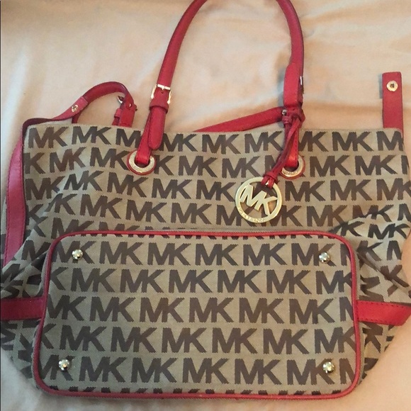 Michael Kors Monogram Tote - Picture 2 of 4